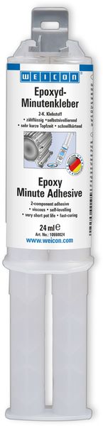 WEICON Epoxy Minute Adhesive | 24 ml | Double Syringe 2-component