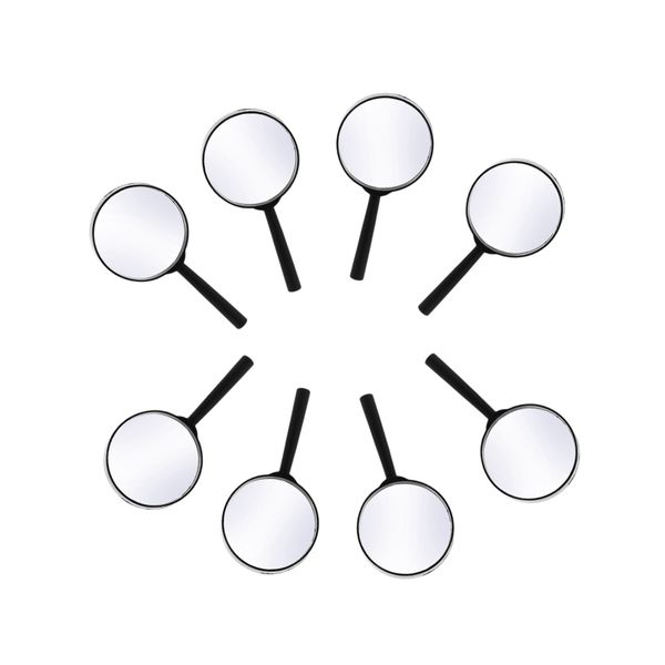 8 x Kids Magnifying Glass Plastic Handheld Mini Portable Magnifying