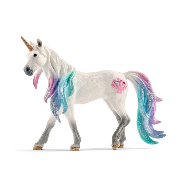 Schleich Bayala - Sea Unicorn, Mare (18cm Tall)