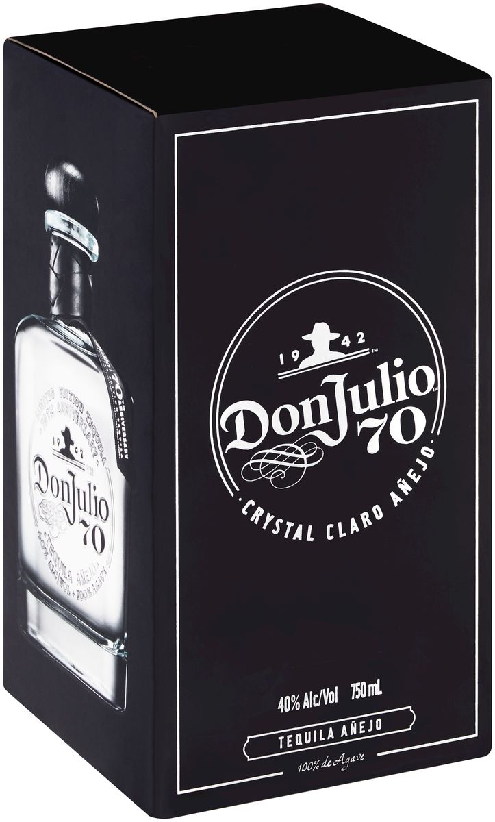 Don Julio 70 Anejo Cristalino Limited Edition Tequila 750ml | Shop