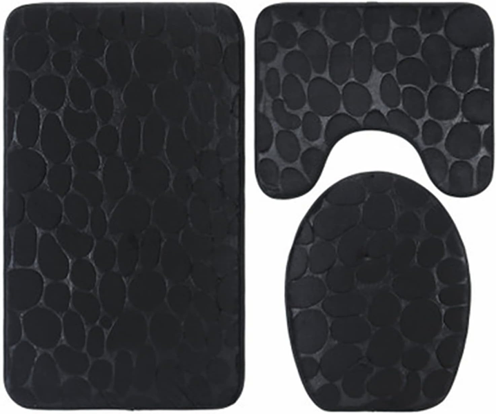 9t9-Bathroom Rugs Sets 3 Pieces