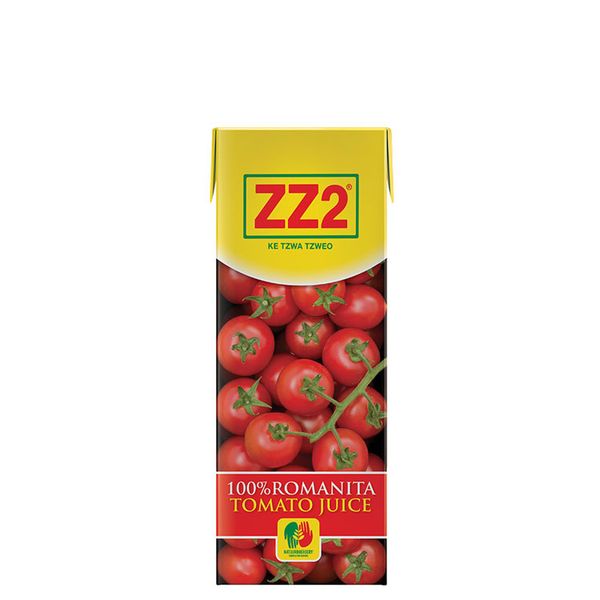 100% ZZ2 Tomato Juice - 10 x 330ml Boxes