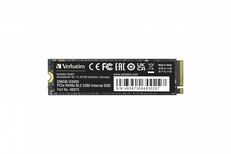 Verbatim Vi3000 SSD 256gb Pcie Nvme M.2