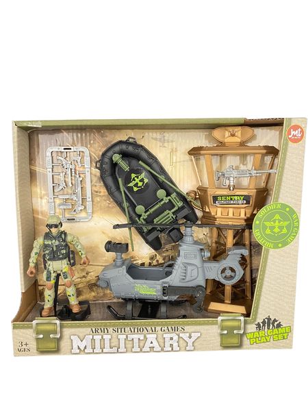 Military War Game Playset - Army Situational Games