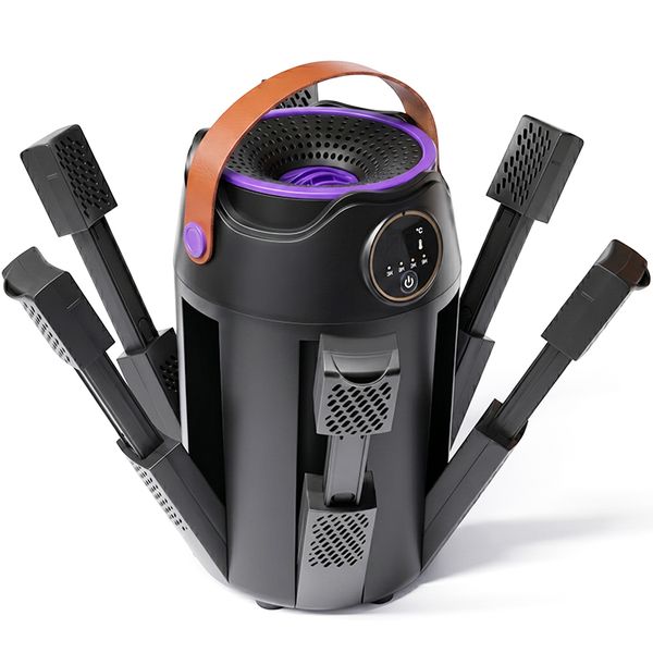 6 Arm Electric Shoes Boots Dryer Family Multi Footwear Heater Dryer Warmer