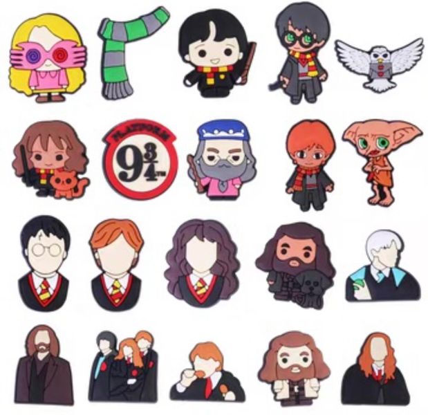Harry Potter Shoe Charm Pack (20 Pieces)