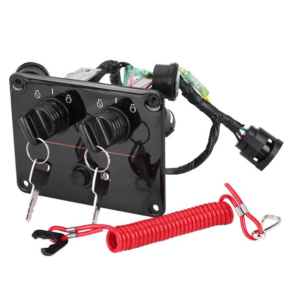 Dual Key Switch Panel for Yamaha Outboard Engines