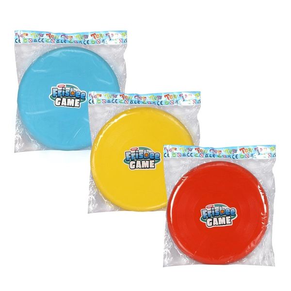 Outdoor Frisbee Toy - 25cm (Pack of 3)