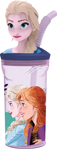 Frozen Trust The Journey 3D Figurine Tumbler 360ml