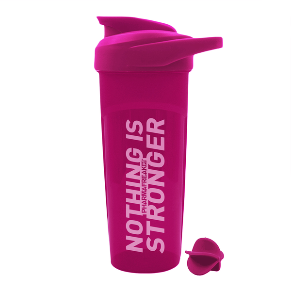 Pharmafreak Shaker Bottle 600ml - Rose Red