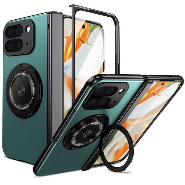 PC Folding Rotating Magnetic Stand Compatible With Google Pixel 10 Pro Fold