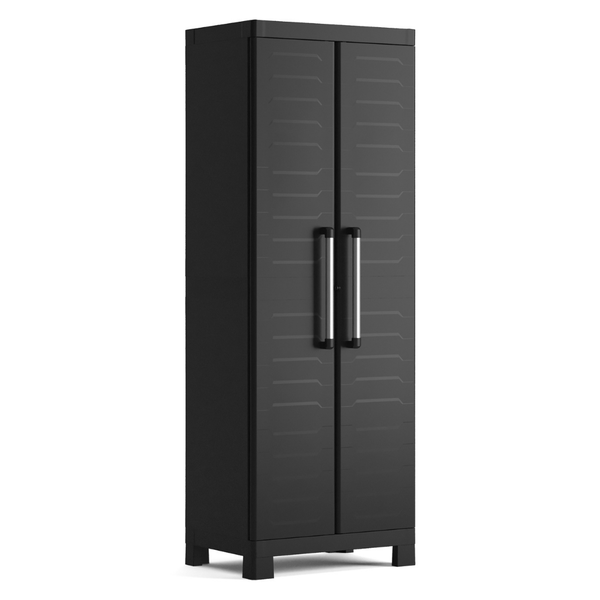 Keter Detroit Tall Cabinet Black
