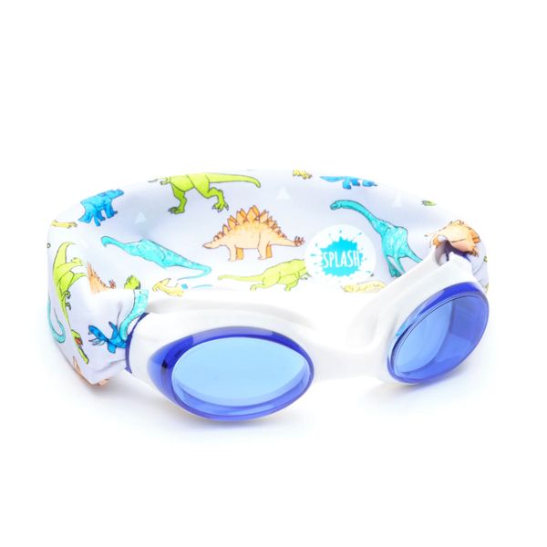 Splash Place Tangle-free Swim Goggles - Dino Material Strap