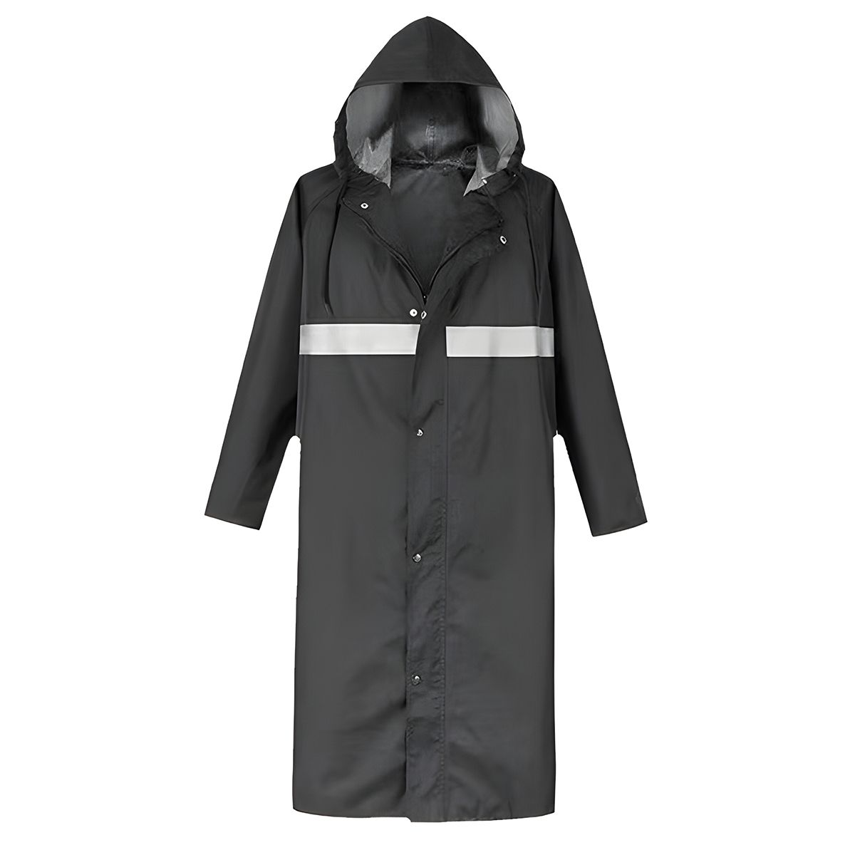 Rain Suit Jacket Outdoor Waterproof Anti-storm with Hat Long Coat ...