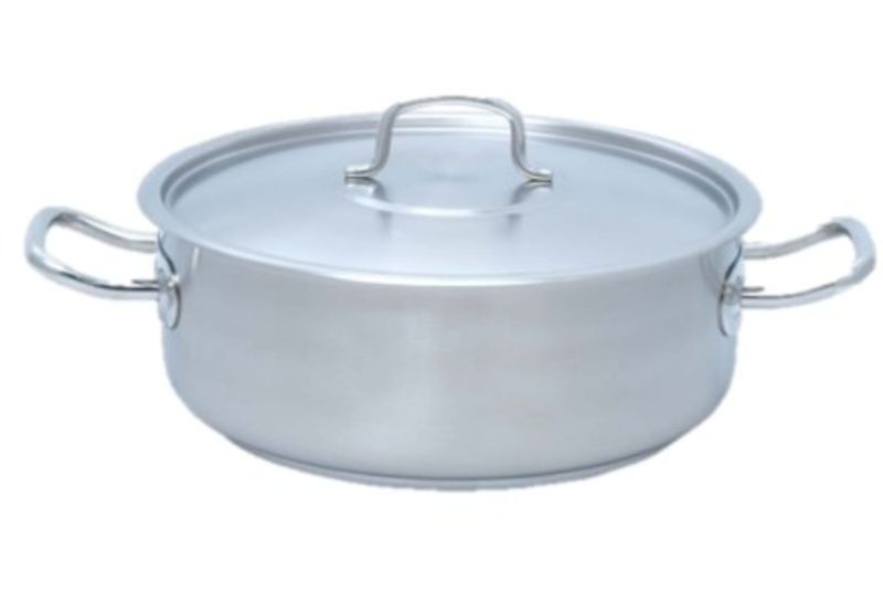 Steel King Sauce Pan and Lid - 4LT (240x90 mm)