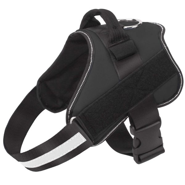 Dog Harness, No-Pull Reflective Dog Vest, Breathable Adjustable Pet Harness