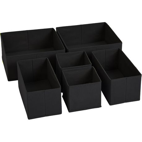Foldable Storage Boxes for Clothes, Socks, Cosmetics & Toys (Set of 6), Shop Today. Get it Tomorrow!