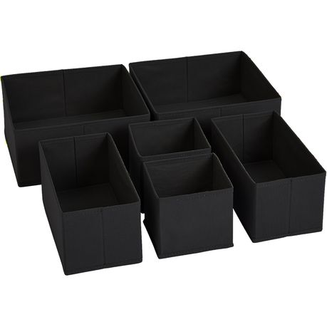 Washable and Foldable Canvas Storage Box-Two Pack