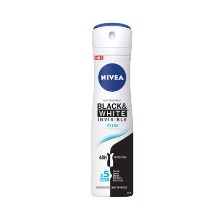 NIVEA Black & White Invisible Silky Smooth 48 Hour Roll on