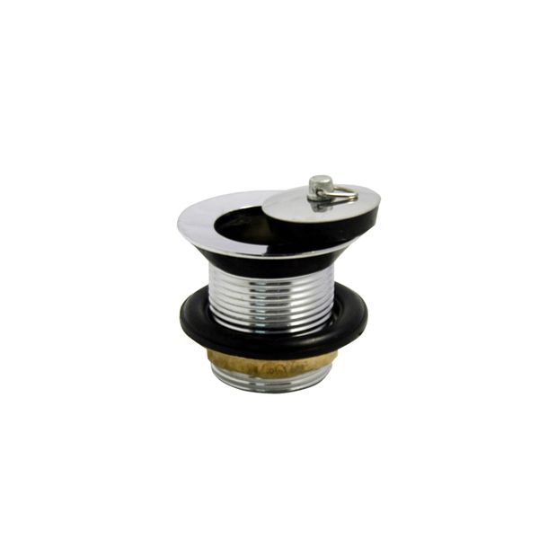 Bath Waste - Brass - Cp - W/brs - Nut