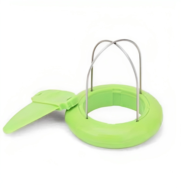 Multifunctional Kiwi Peeler Portable Stainless Steel - Green