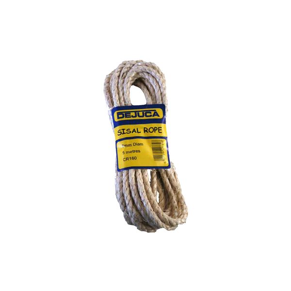 Dejuca - Sisal Rope - 7mm X 5m - (hank)