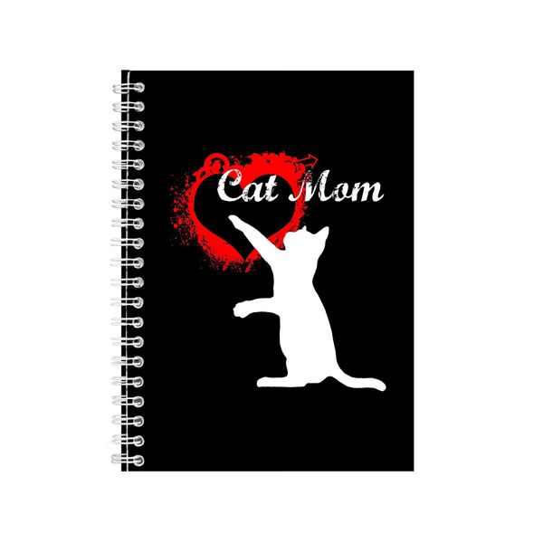 Cat Mom Notebook Pet Gift Idea Writing Book Notepad Pad 23
