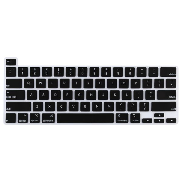 Keyboard Protective Film Compatible with MacBook Pro 16" &amp; Pro 13.3" Black