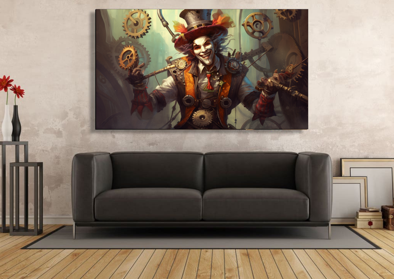 Steampunk Jester Abstract - Im0194 image