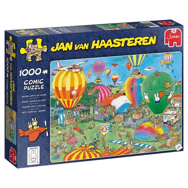 Jumbo Hooray Miffy 65 Years - 1000 Piece