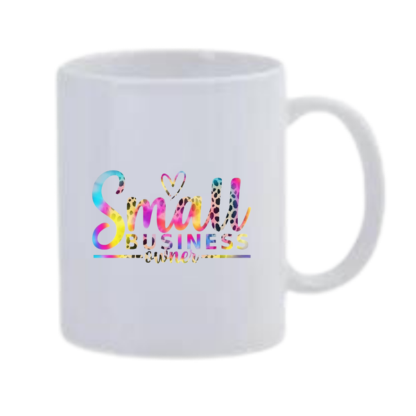 White Ceramic 350ml Mug - Small Business Owner 4