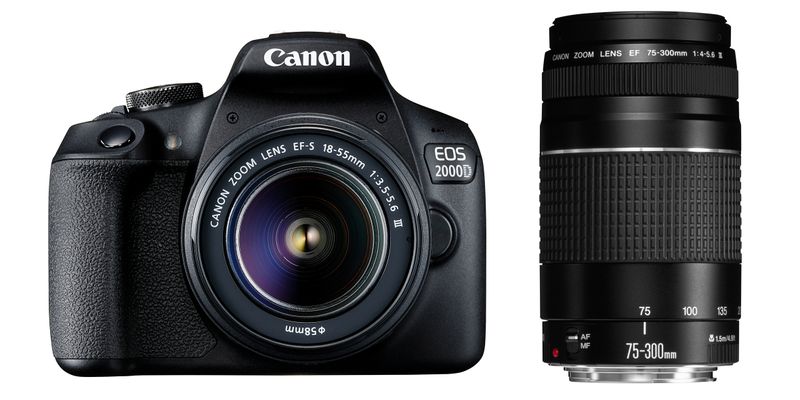 Canon EOS 2000D DC Double Lens Kit