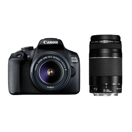 Canon EOS 2000D DC Double Lens Kit, Shop Today. Get it Tomorrow!