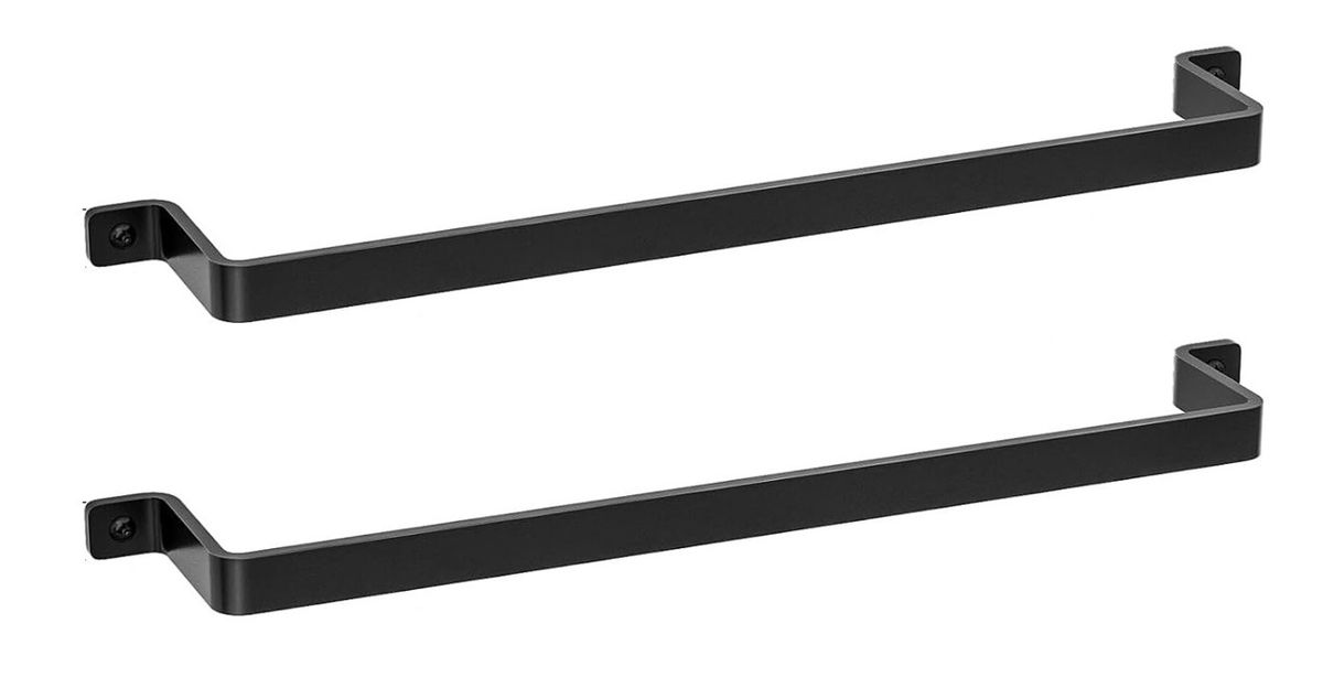 2 Bathroom Towel Rails - Black | Shop Today. Get it Tomorrow! | takealot.com