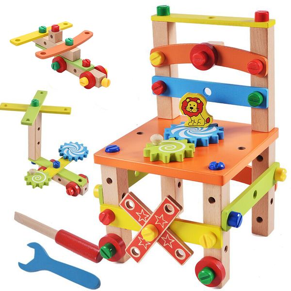 Multifunctional Variety Nut Combination Assembly Tool Chair Toy