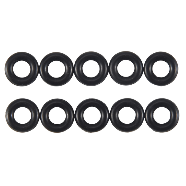 10 Pcs Black Rubber Oil Seal O Shaped Rings Seal Compatible with None