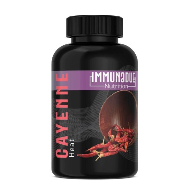 Cayenne Heat: Immunadue Nutrition (Boost Metabolism, Relieves joints pain)