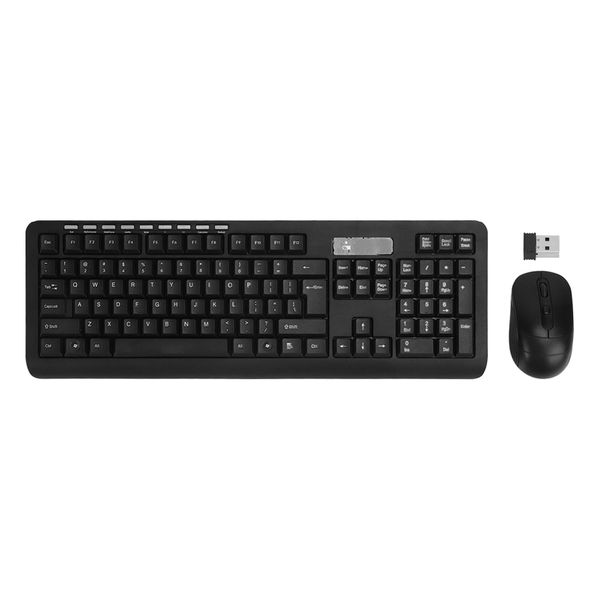 Keyboard Mouse Combo Office Wireless Low Noise
