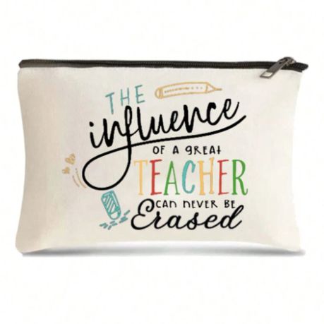 Influence of a Teacher Appreciation Gifts Pencil Pouch or Stationery bag Image