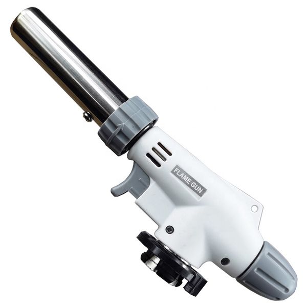 Gas Blow Torch Flame Burner -Adjustable Flame for Cooking &amp; Utility Burner