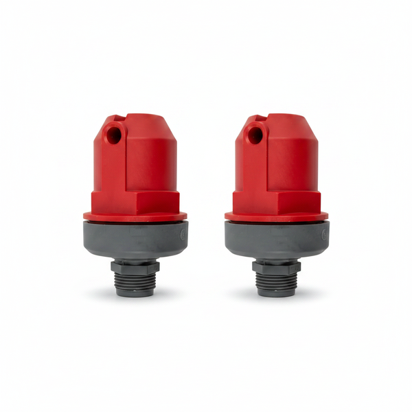 Unirain 25mm Automatic Air Release Valve for Irrigation Systems - 2 Pack