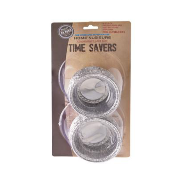 Small Aluminium Baking Pans- 36 Pans x 2