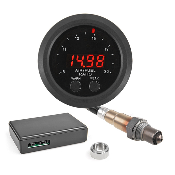 52Mm Air Fuel Ratio Gauge Led Digital Display Compatible with Universal