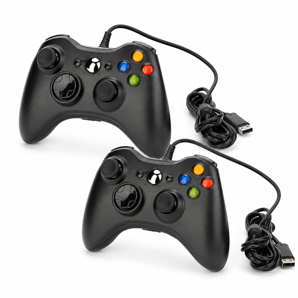 USB Wired Game Controller Compatible With Xbox 360 & PC