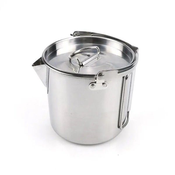 Stainless Steel Outdoor Kitchen Hanging Kettle Pot