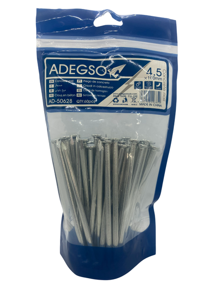 Adegso- Concrete Nails- 4.5x100mm