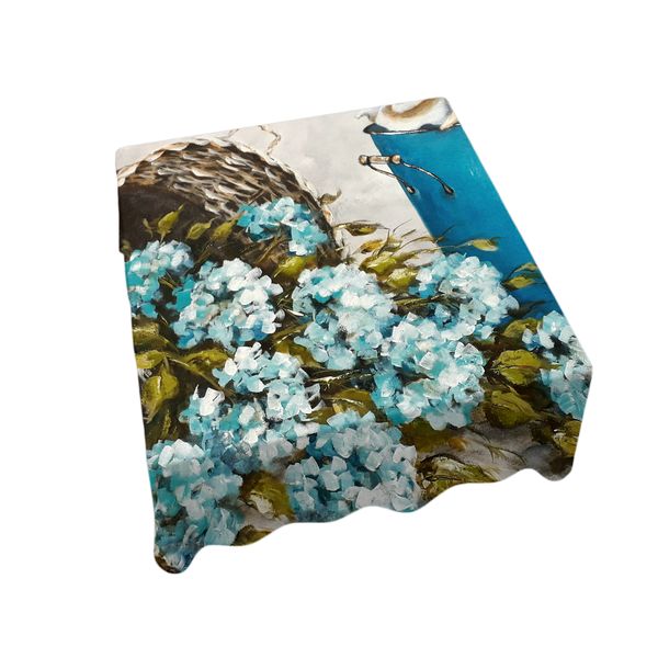 Hydreangeas By Stella Bruwer Square Tablecloth