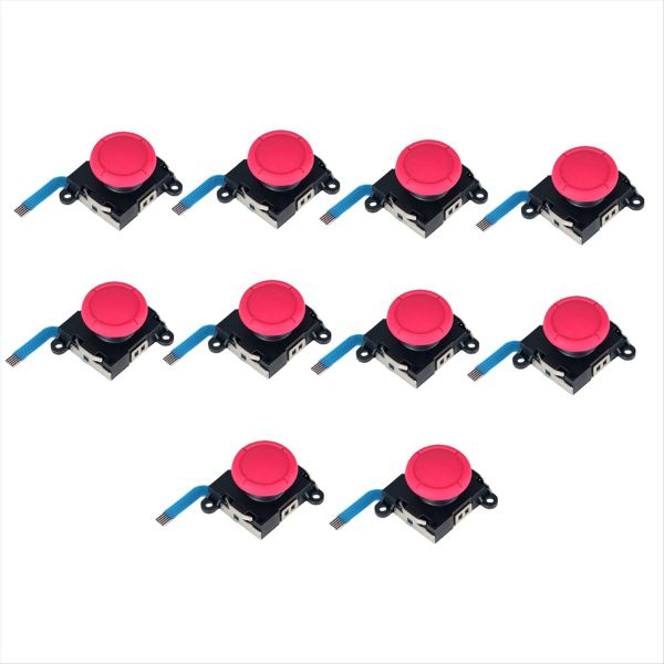 10 Pcs 3D Analog Joystick for Ns Switch Lite Joycon Controller Handle