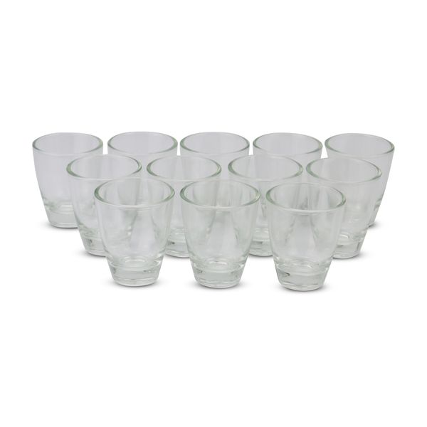 Shot Glass - Drinkware Set - Glassware - Set of 12 - 25ml