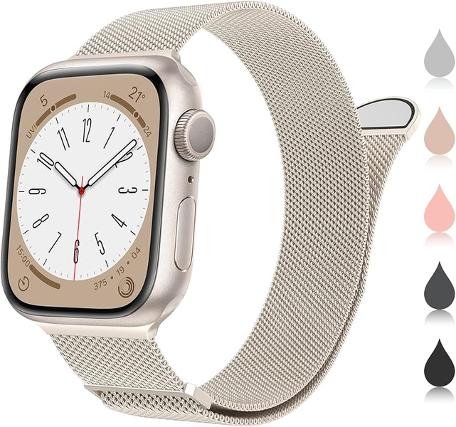 Stainless Steel Band Compatible with Apple Watch 38/40/41/42mm